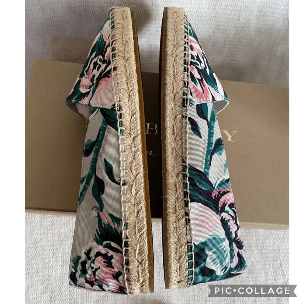 ✨Like New Burberry Floral Hodgeson Flat Espadrille